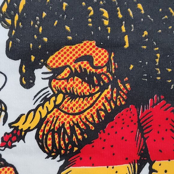 Vintage Jamaican Fringed Shirt Womens Small 18x18 Punta-Cana - Picture 9 of 11